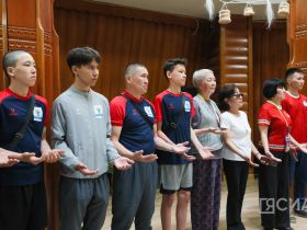 В Доме Арчы зажгли огонь Спартакиады учащихся Якутии