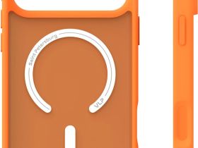 Клип-кейс VLP Lite Bloomс MagSafe для Apple iPhone 17 Pro Max Оранжевый