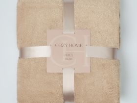 Плед Soft fur, бежевый