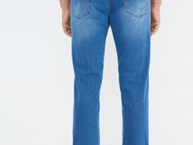 Базовые узкие джинсы, Синий