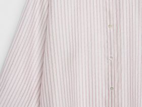 Блузка из лиоцелла в полоску, Белый