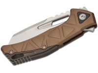 Складной нож Fox Chronos, сталь MagnaCut, рукоять алюминий, бронзовый