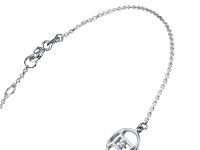 Браслет из серебра с бриллиантом э0601бр06210511