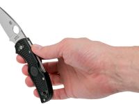 Складной нож Spyderco Native 5 Lightweight, сталь CPM-S30V, рукоять FRN, черный