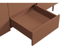 Распашной шкаф Изи 3.1-150x220 Терракотовый