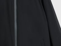 Утеплённая куртка с воротником-стойкой, Черный