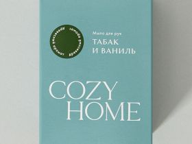 Мыло твердое Табак и ваниль