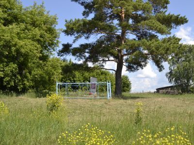 «Братская могила, в которой похоронены участники подавления кулацко-эсеровсого мятежа в 1921 г.»