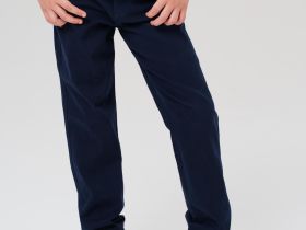 Брюки текстильные для мальчиков (regular fit)