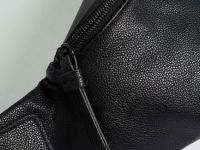 Поясная сумка из искусственной кожи, Черный