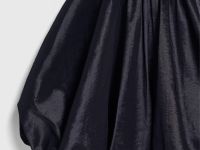 Платье на бретелях с бантами для девочек, Черный