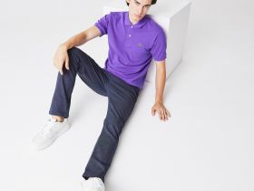 Мужские джинсы Lacoste приталенного кроя