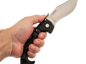 Нож складной Cold Steel Spartan, сталь AUS-10A, рукоять Griv-Ex, черный