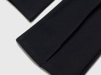 Расклёшенные брюки для девочек, Черный