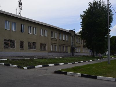 Здание, где в 1943 году размещался полевой госпиталь