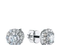 Пусеты из белого золота э4712пс08191360_white