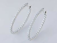 Серьги из белого золота э4712сг12210612