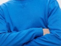 Базовый джемпер из хлопка прямого кроя