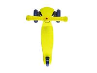 Самокат  Maxiscoo Baby Delux (с лыжами), цвет Черный-Розовый