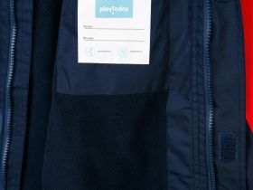 Куртка текстильная с полиуретановым покрытием для мальчиков (ветровка)