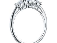 Классическое кольцо из белого золота э4712кц08220611_white