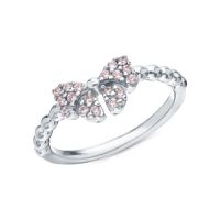 Серебряное кольцо с фианитами