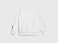 Свитшот с принтом для мальчиков, Бежевый