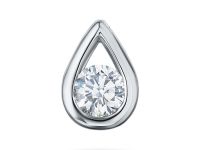 Классическая подвеска из белого золота с бриллиантом э4001пд12102500