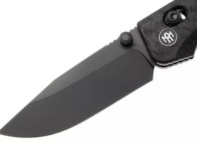 Складной нож Remette Aurora, сталь 14C28N, рукоять G10, черный