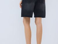 Шорты-бермуды со средней посадкой, Серый