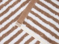 Полотенце махровое Узкая полоска/Striscia stretta, какао