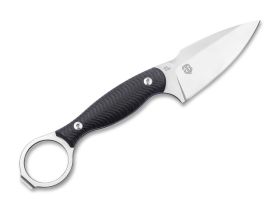 Нож с фиксированным клинком Boker Accomplice, сталь D2, рукоять G10, черный
