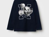 Фуфайка трикотажная для мальчиков (футболка с длинными рукавами)