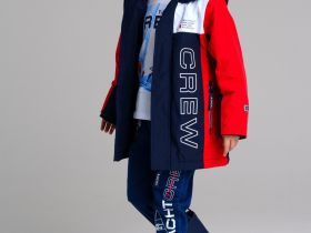 Куртка текстильная с полиуретановым покрытием для мальчиков (ветровка)