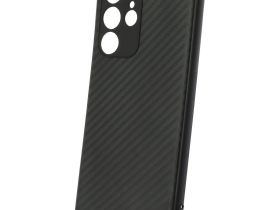 Чехол-накладка PiBlue Flagship Case для Samsung Galaxy S22+ (карбоновый в полоску черно-серый)