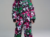 Комбинезон текстильный с полиуретановым покрытием для девочек