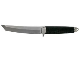Нож с фиксированным клинком Cold Steel Master Tanto, сталь VG-10 San Mai, рукоять кратон, черный
