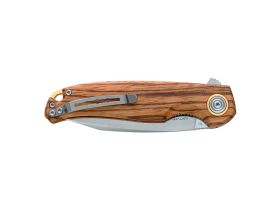 Складной нож Fox Argus, сталь D2, рукоять ziricote wood