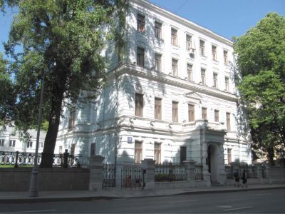 Городская усадьба В.Я.Лепешкиной, 1884 г., архитектор Б.В.Фрейденберг, 1888 г.