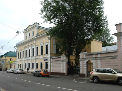 Городская усадьба Г.В.Четверикова-Е.Н.Малютина-А.Я.Елагиной, кон. XVIII в.-нач. XX в.