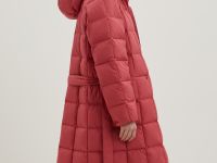 Пальто утепленное с утиным пухом