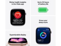 Смарт-часы Apple Watch Series 11 46mm Jet Black Aluminium Case with Black Sport Band (S/M)