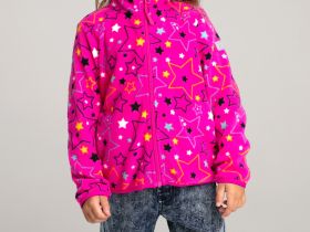 Толстовка флисовая для девочки