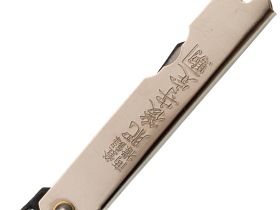 Складной нож Nagao Higonokami, Warikomi, SK5 steel, Plating, 80мм