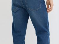 Утеплённые джинсы Slim, Синий