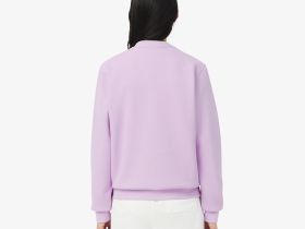 Женский свитшот Lacoste из смеси органического хлопка