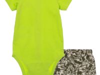 Комплект детский трикотажный для мальчиков: боди, шорты