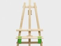 Мольберт Лира Малевичъ Комфорт (с дополнительной полкой и двумя стаканами)