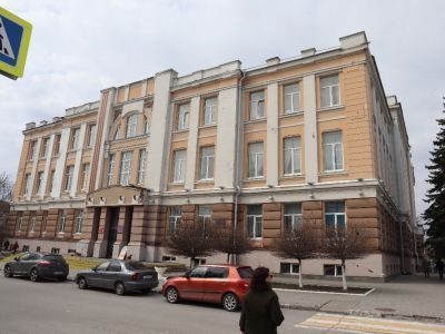 Здание судебной Палаты, в котором находился воен. револ. комитет во главе с Ф.Г.Подтелковым. 1918 г.