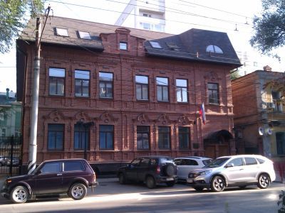 Дом, в котором в 1915 году жил редактор большевистской газеты "Наша газета", революционер М.С.Ольминский